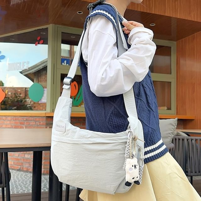 Nylon Bag Plain Crossbody