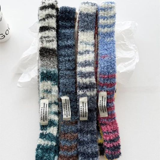 Scarf Gradient Knit Skinny