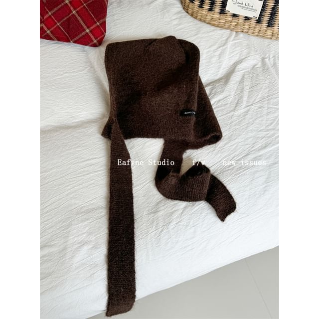 Bonnet Knit Cat Ear Hat