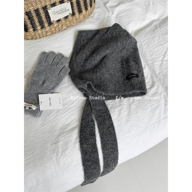 Bonnet Knit Cat Ear Hat