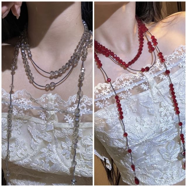 Layered Necklace Beaded