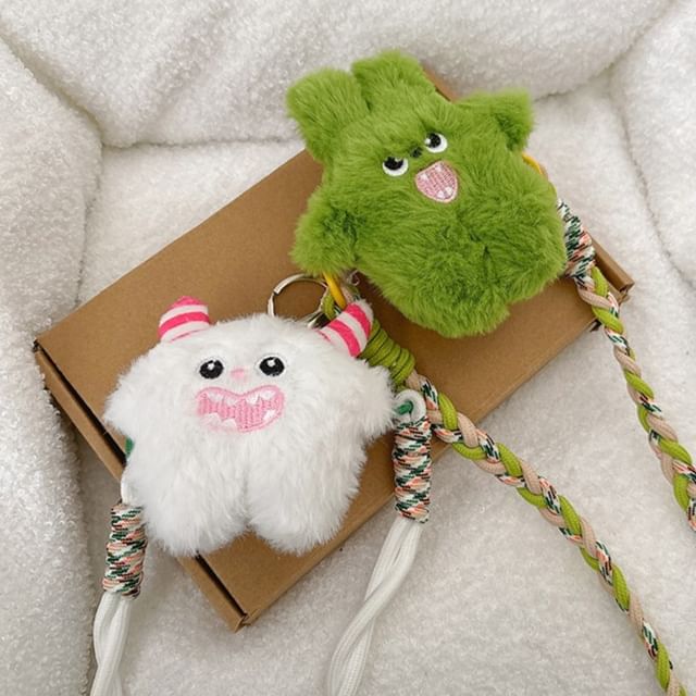 On Monster Plush Clip Lanyard Phone