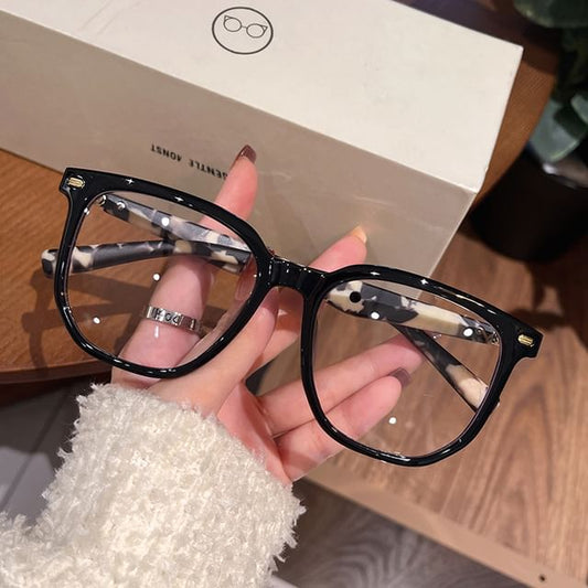 Blocking Square Glasses Blue Light