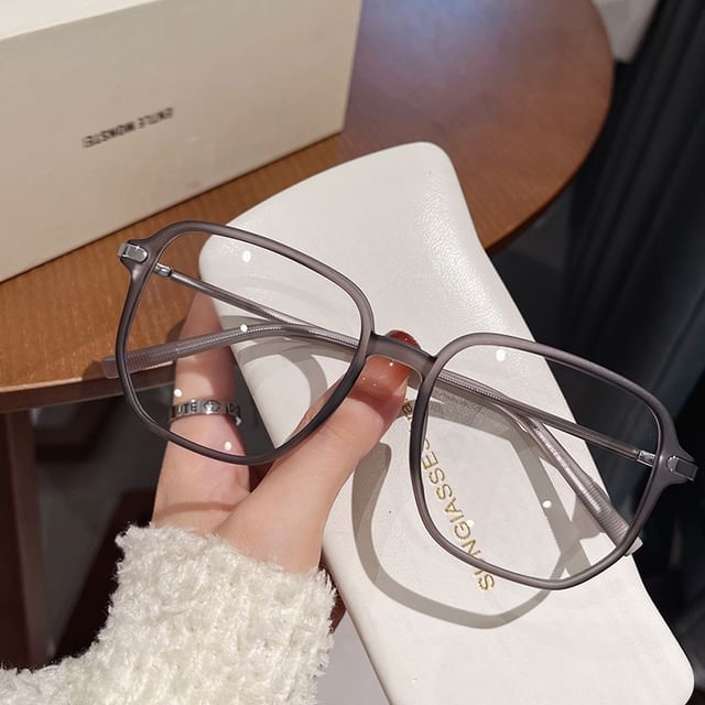 Light Glasses Blocking Square Blue