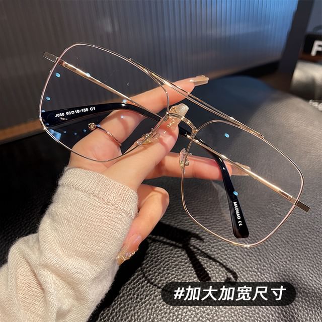 Glasses Blocking Square Light Blue