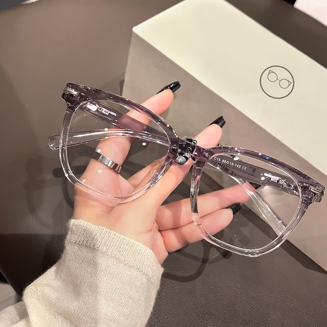 Blue Blocking Square Glasses Light