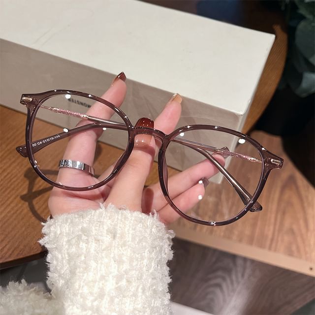 Blocking Light Retro Glasses Blue