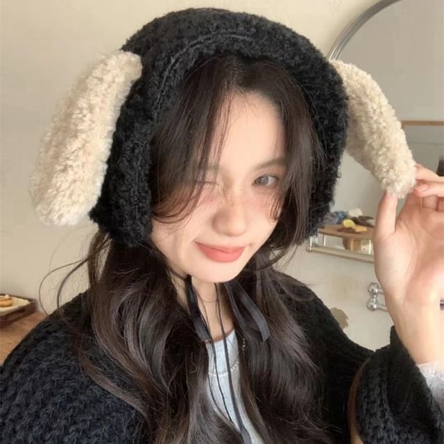 Fluffy Dog Earmuffs Ear