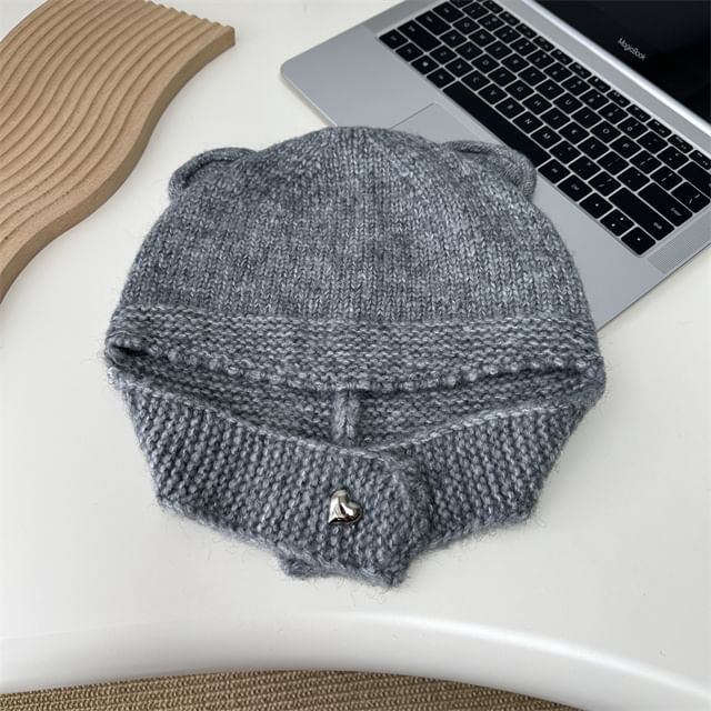 Balaclava Knit Ear Bear