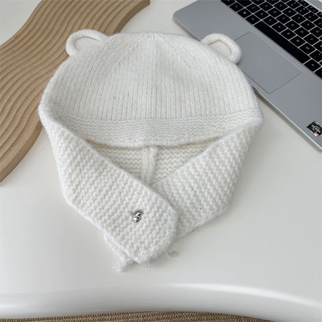 Balaclava Knit Ear Bear