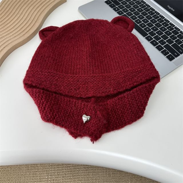 Balaclava Knit Ear Bear