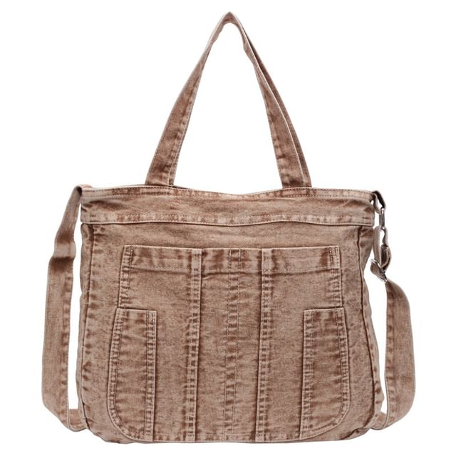 Denim Bag Crossbody Washed