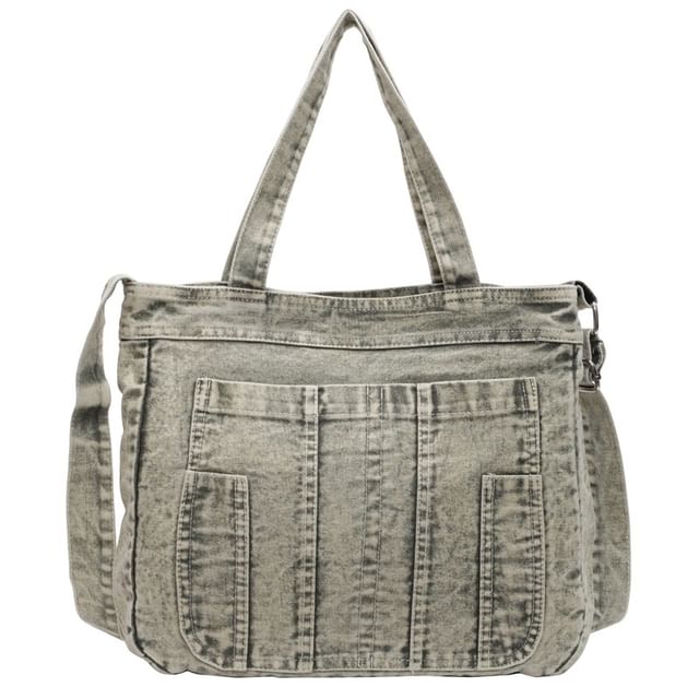 Denim Bag Crossbody Washed
