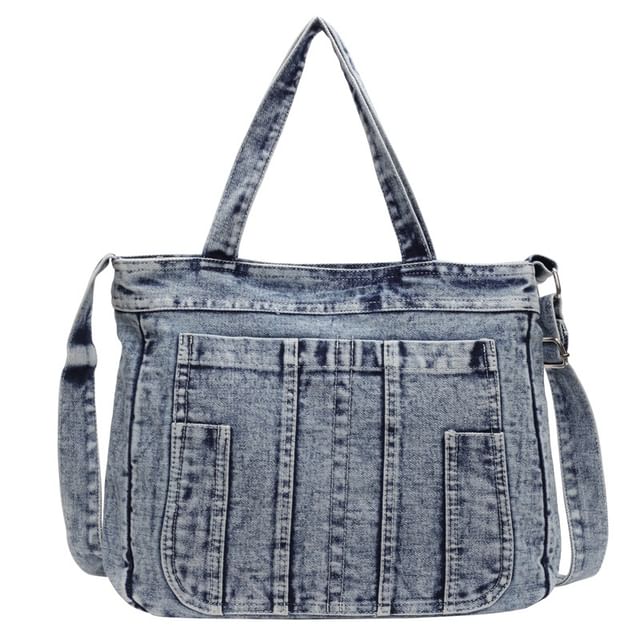 Denim Bag Crossbody Washed