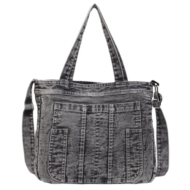 Denim Bag Crossbody Washed