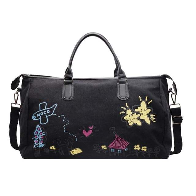 Bag Print Crossbody Cartoon