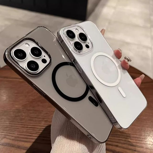 Magnetic Transparent MagSafe) Phone (Compatible Case with