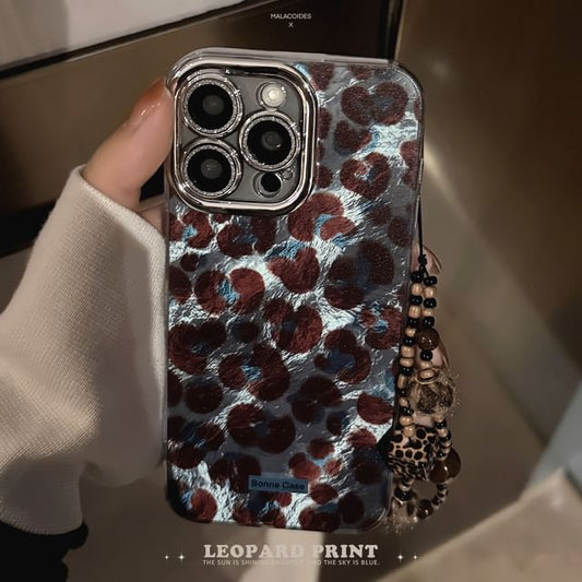 Leopard / Strap Phone Set Print Case