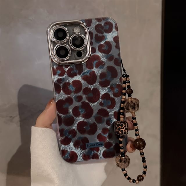 Leopard / Strap Phone Set Print Case