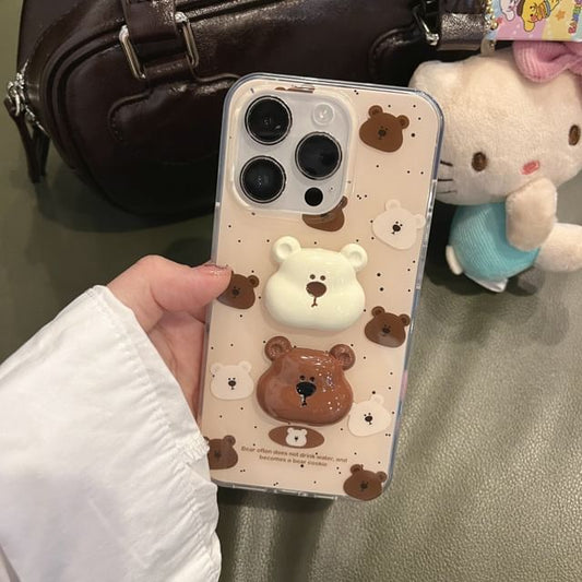 Case Phone Bear Splattered
