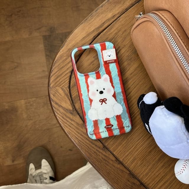 Animal Case Striped Phone