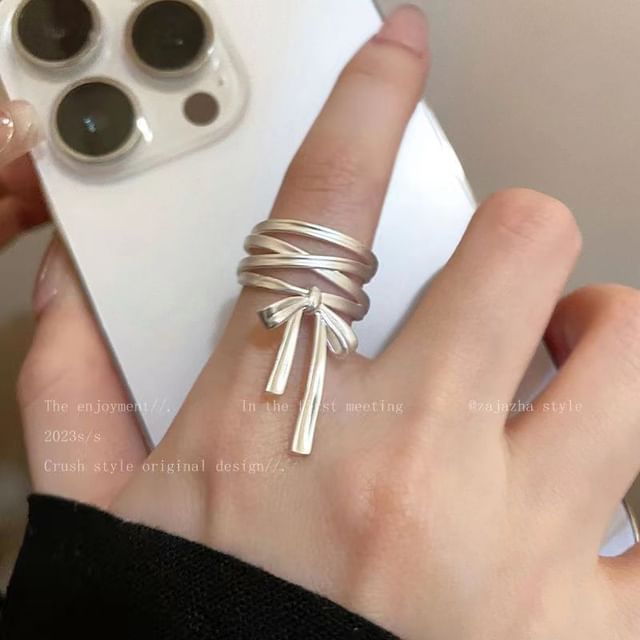 Open Ring Alloy Bow