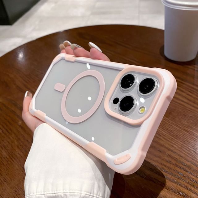 Phone Color Frame Case MagSafe) with (Compatible