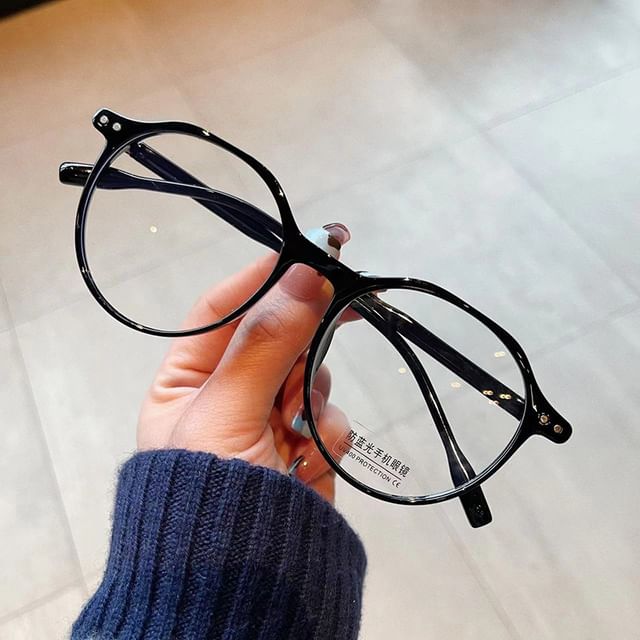 Round Plain Eyeglasses