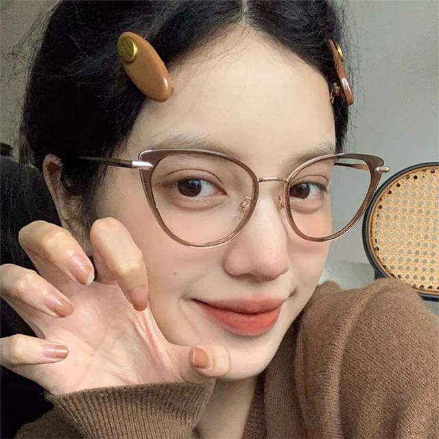 Plain Eye Cat Eyeglasses