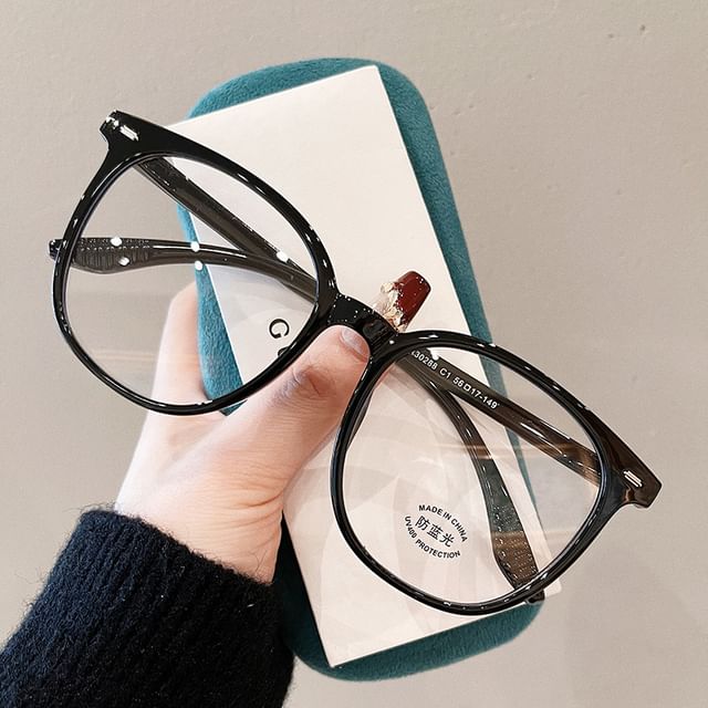 Square Plain Eyeglasses
