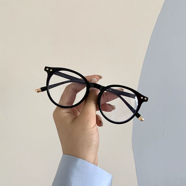 Plain Round Eyeglasses