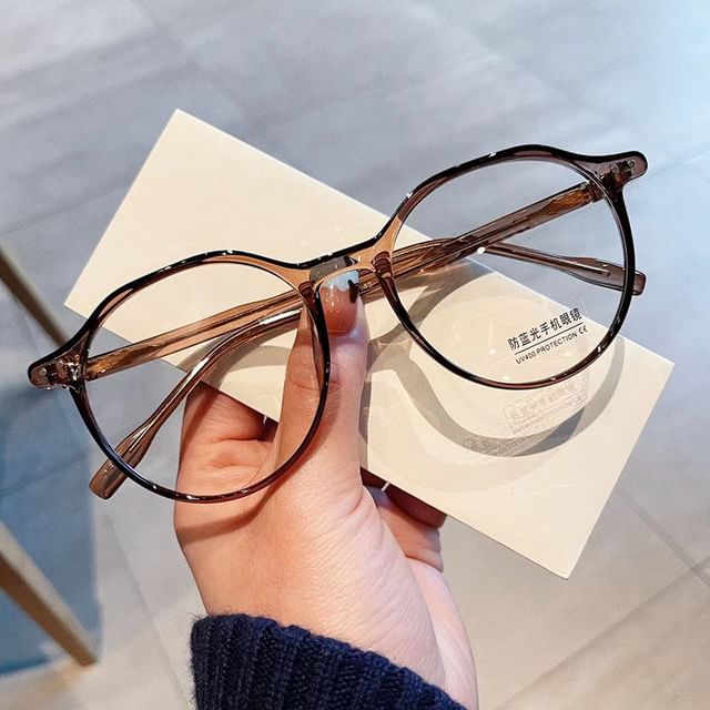 Round Plain Eyeglasses