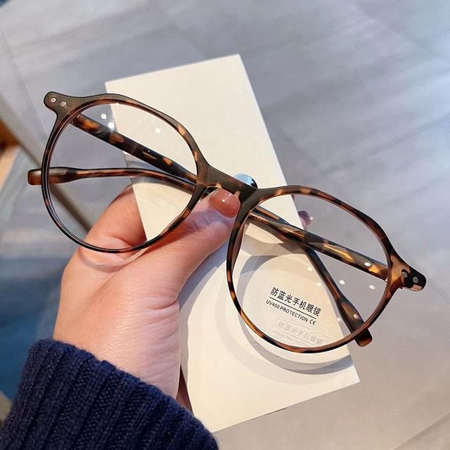 Round Plain Eyeglasses