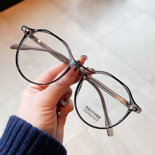 Round Plain Eyeglasses