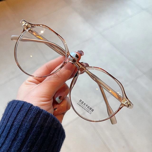 Round Plain Eyeglasses