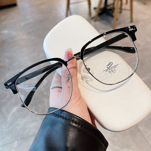 Half Square Eyeglasses Frame