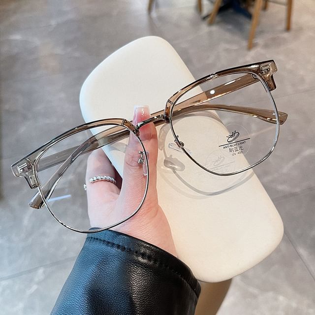 Half Square Eyeglasses Frame