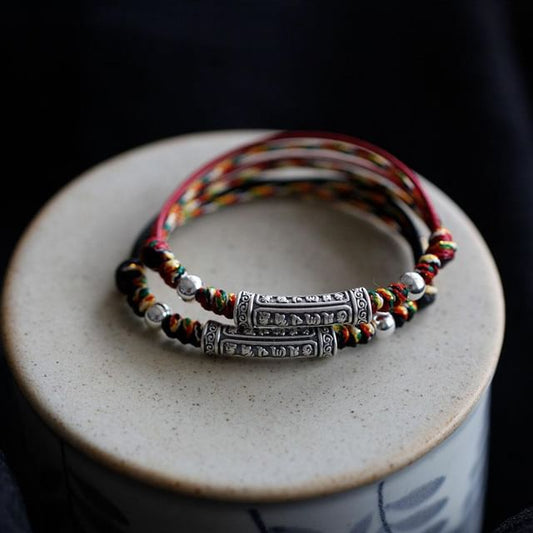 S999 Knot (Various Silver Embossed Bracelet Designs)