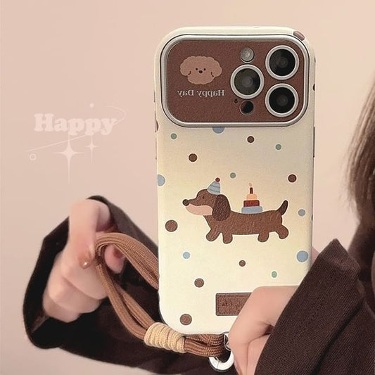 Phone Dog Case Set Strap /