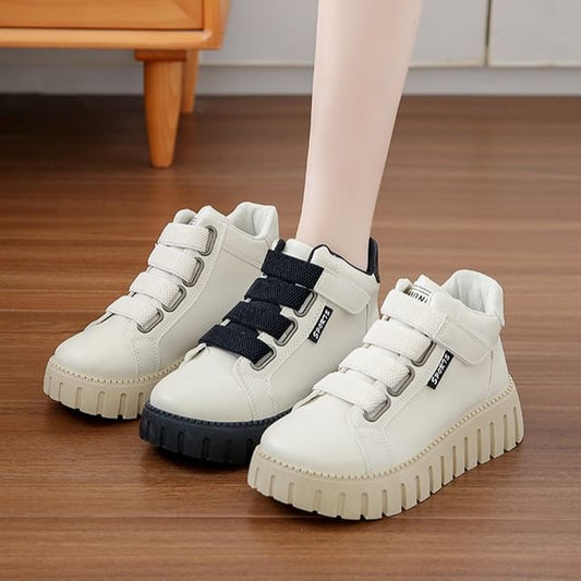 Sneakers Panel High Top Platform