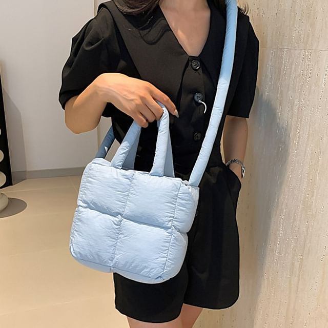 Plain Bag Crossbody Puffer