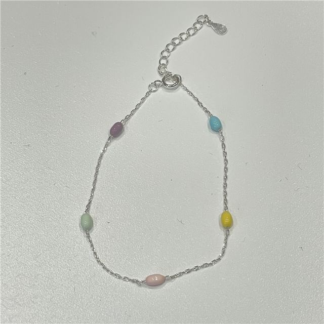 Pearl Sterling / Bead S925 Silver Bracelet Freshwater