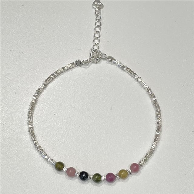 Pearl Sterling / Bead S925 Silver Bracelet Freshwater