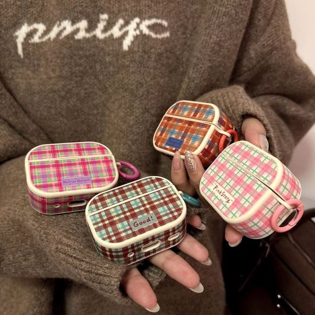 Plaid Earphone Skin Pro Case AirPods /