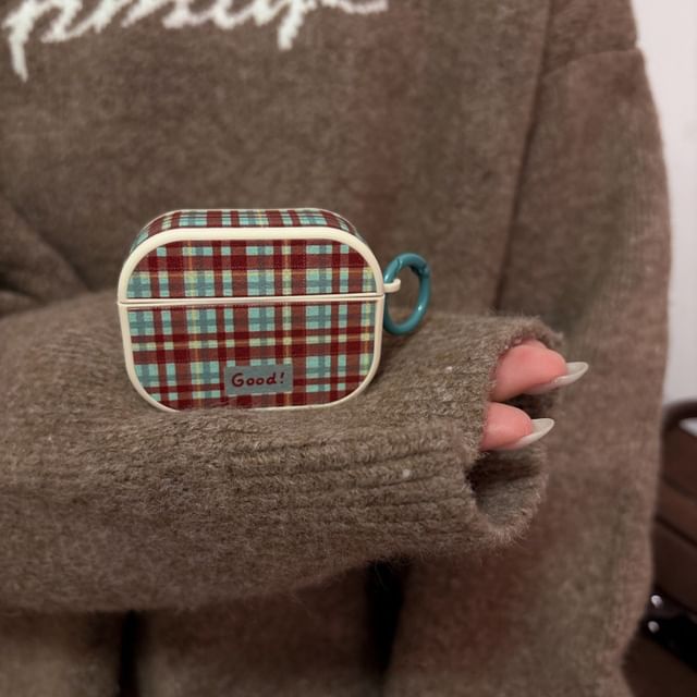 Plaid Earphone Skin Pro Case AirPods /