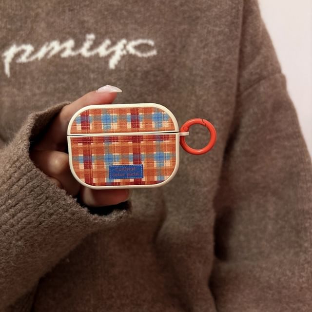 Plaid Earphone Skin Pro Case AirPods /