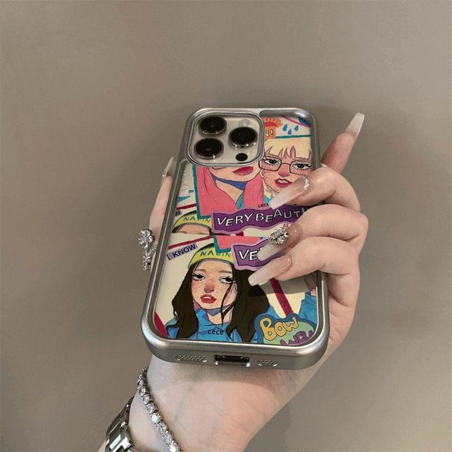 Case Girl Print Phone