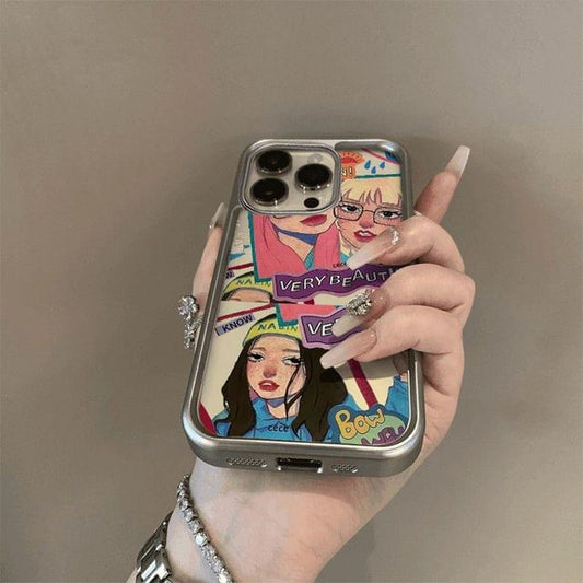 Case Girl Print Phone