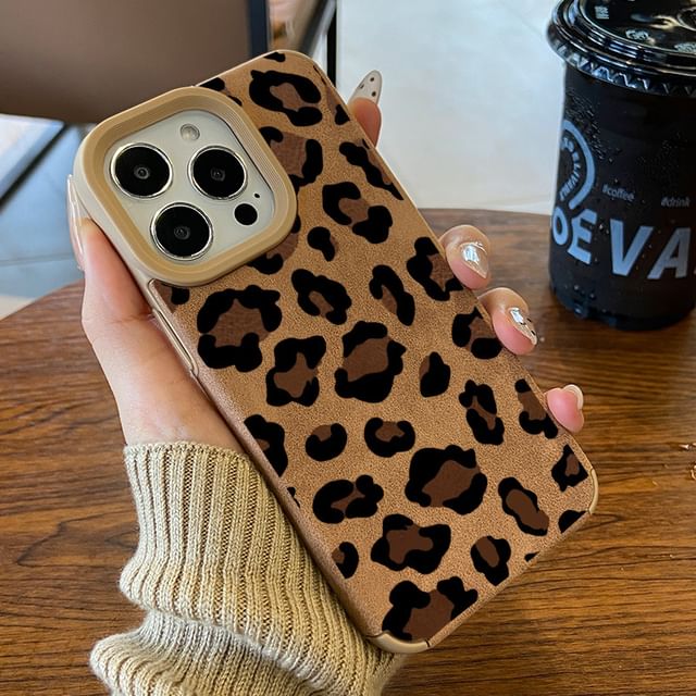 Phone Leopard Print Case