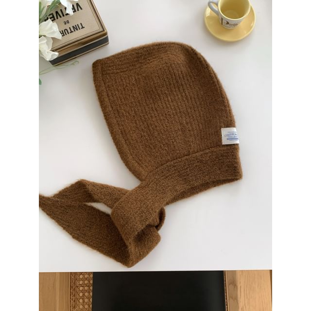Applique Balaclava Wool